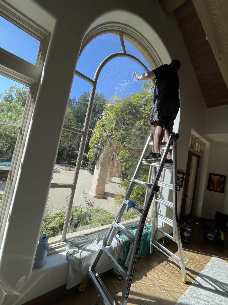 Custom arched windows